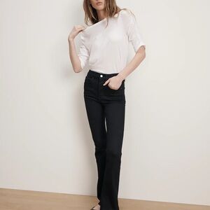 Veronica Beard Black Flare Jeans